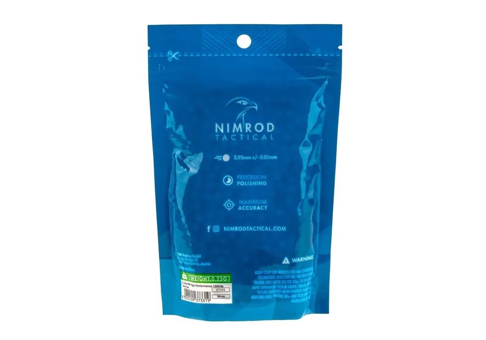 Nimrod High Performance BBs – 0,25g – 1000 stk. - Bild 2