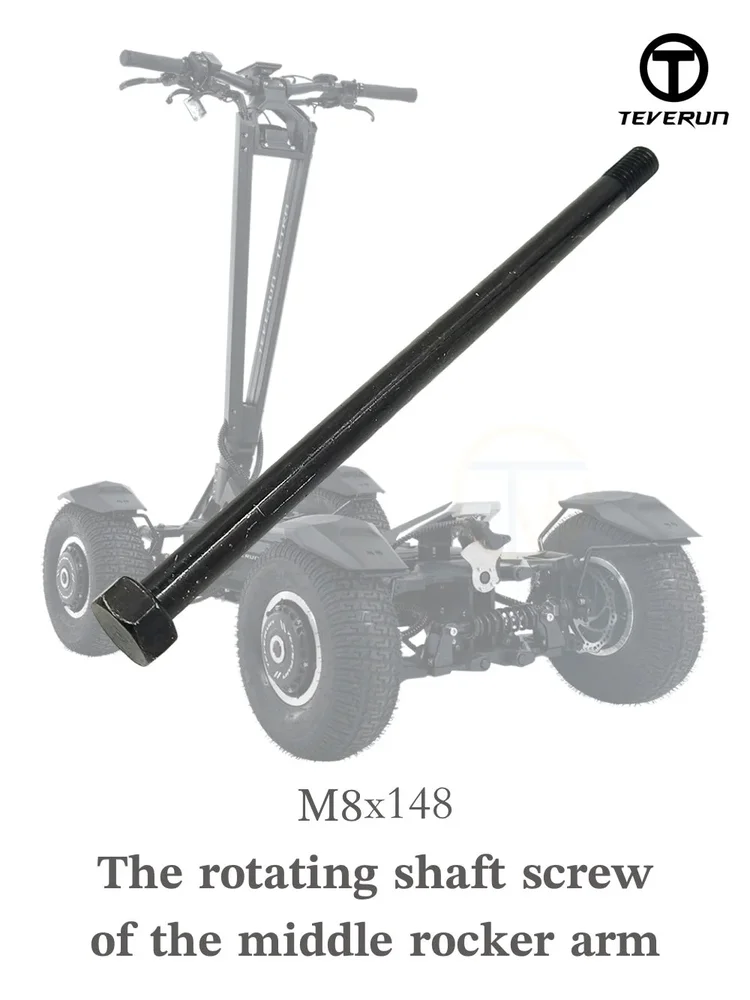TEVERUN M8x148 Mellanarmsskaftsbult För Tetra Elsparkcykel - Bild 1