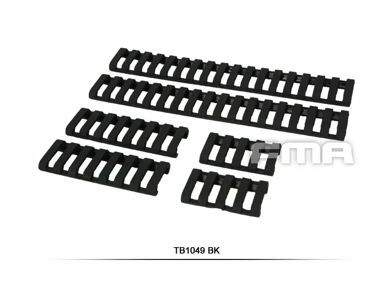 Soft Rail Cover 6 Stk - Sort - Bild 2