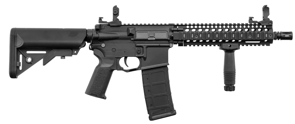 LT-18 GEN2 MK18 AEG-replika, combo – sort - Bild 3
