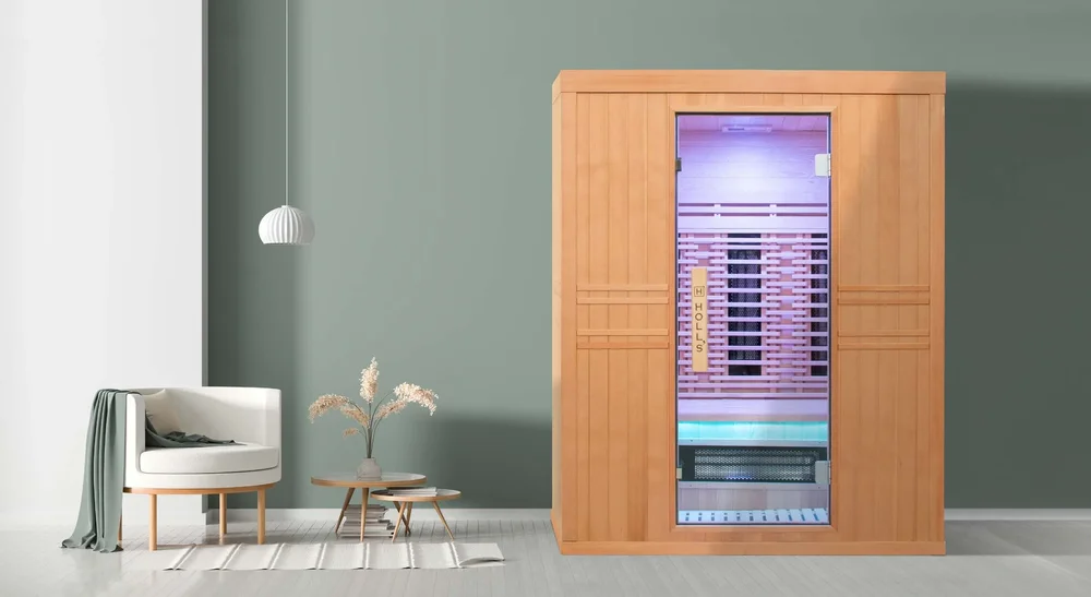 Holl’s PureWave EVO Infraröd Bastu – Dual Healthy Full Spectrum (2 & 3 Personer) - Bild 3