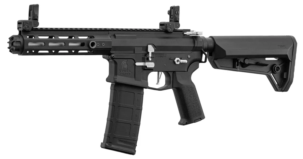 LT-32 Hellion NSR AEG-replika, komplet pakke – sort/sølv - Bild 1