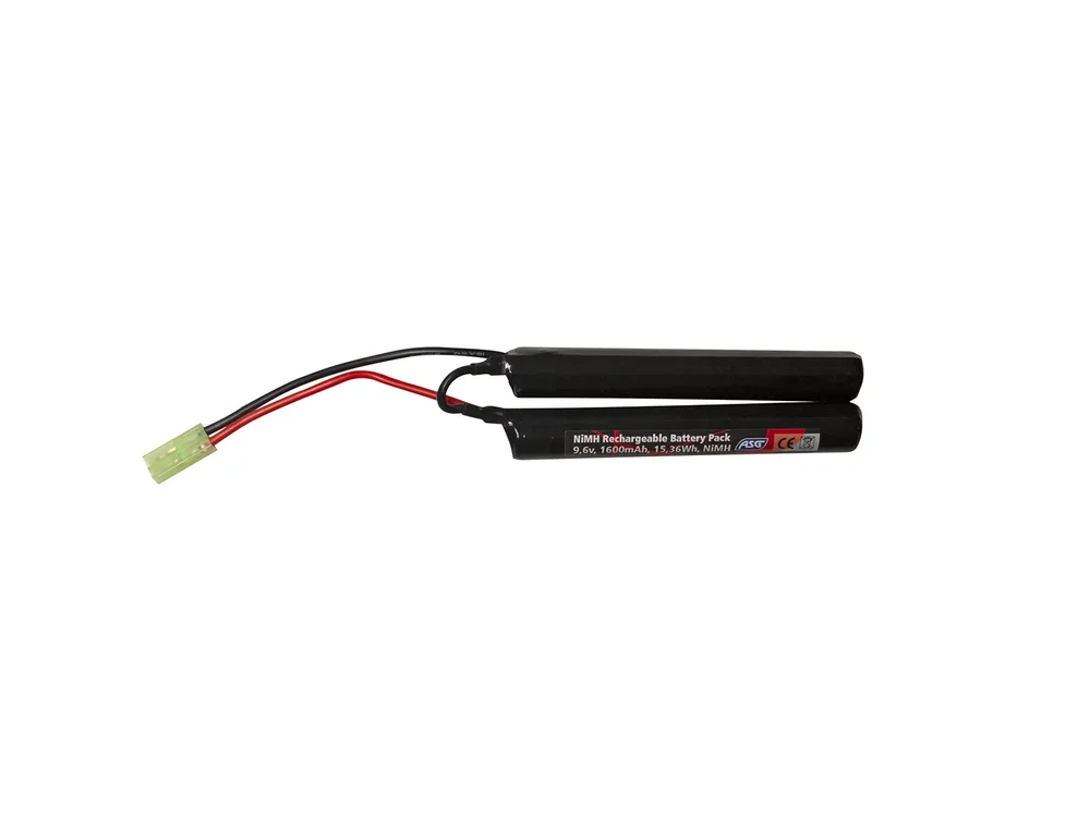 Batteri NiMh 9.6V 1600mAh 2 stick Batteri NiMh 9.6V 1600mAh 2 stick