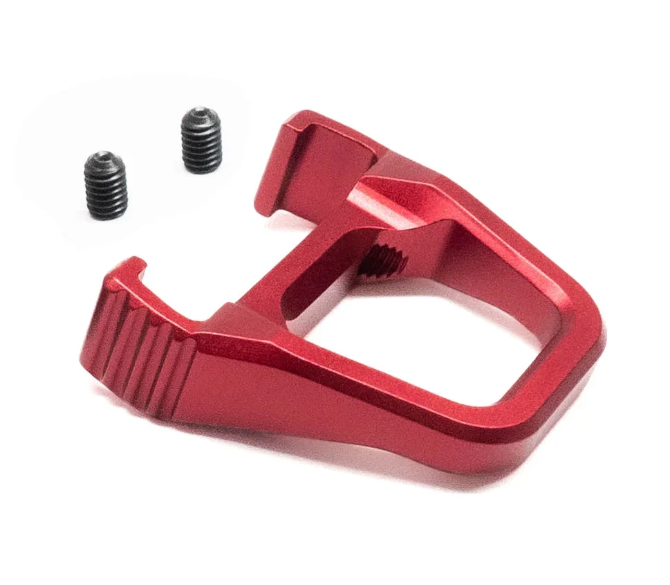 CHARGING HANDLE TYPE 2 TIL AAP-01 ASSASSIN – RØD CHARGING HANDLE TYPE 2 TIL AAP-01 ASSASSIN – RØD