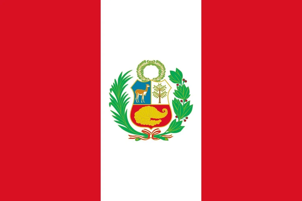 Peru flagga