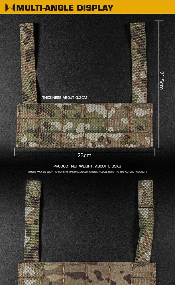 WST Chest Rig MOLLE Expansion Panel - Bild 2