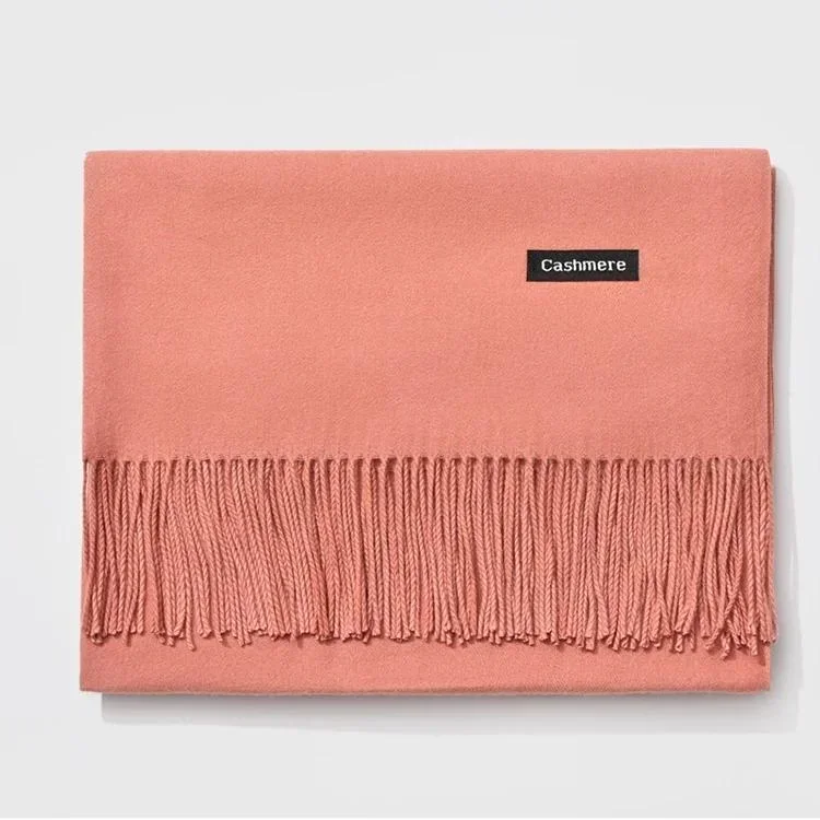 Viscose Ljusrosa sjal scarf - Bild 2