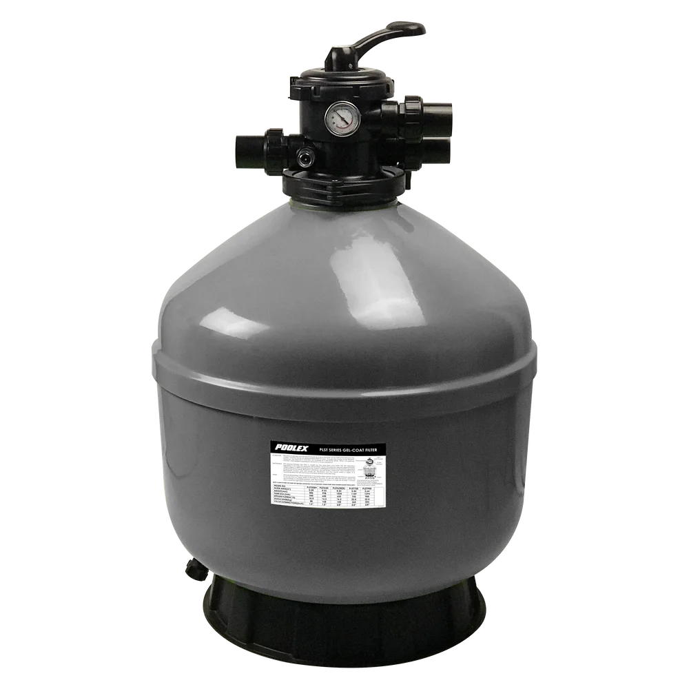 Sandfilter Poolex Rock Gelcoat toppmonterad ventil Sandfilter Poolex Rock Gelcoat toppmonterad ventil
