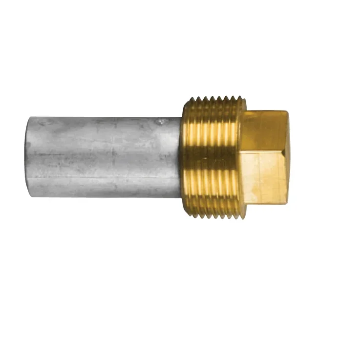 Zinkanod Caterpillar, motor, pencil anod komplett med mässingsplugg th.1-1/4''bspt - Bild 1