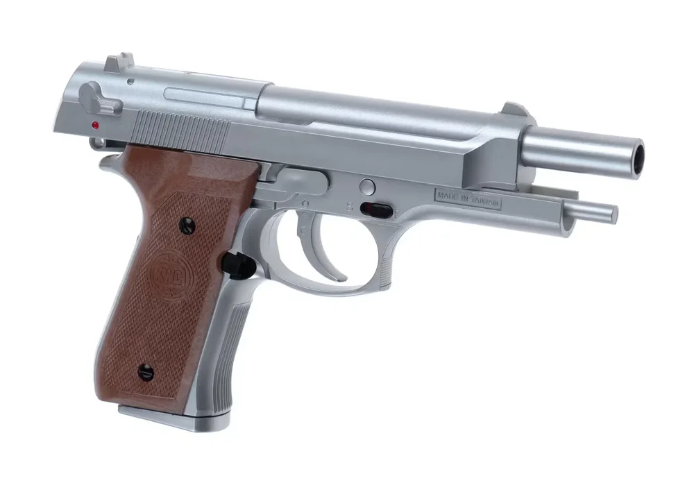 KWC M9 Silver Fjeder Pistol - 6 mm - Bild 2