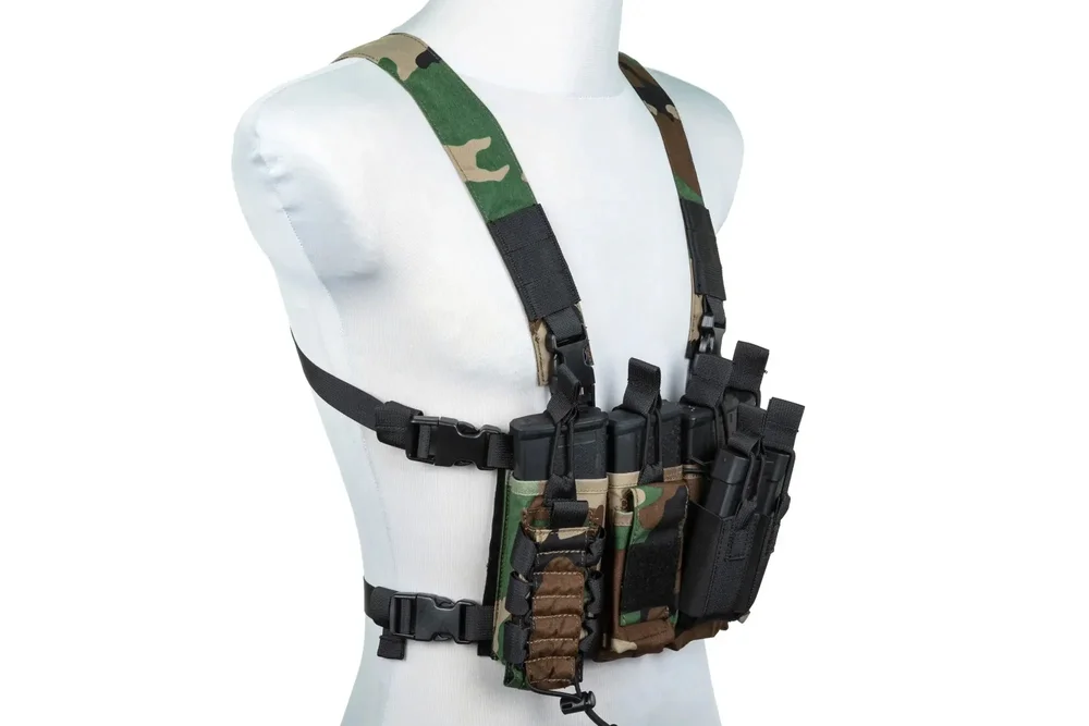 Specna Arms Tactical Adaptive Chest Rig Vest - Woodland - Bild 3