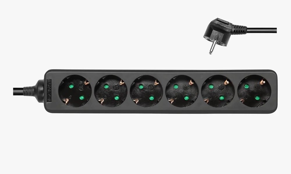 Power Strip 6 Sockets CEE, 250V 16A Power Strip 6 Sockets CEE, 250V 16A
