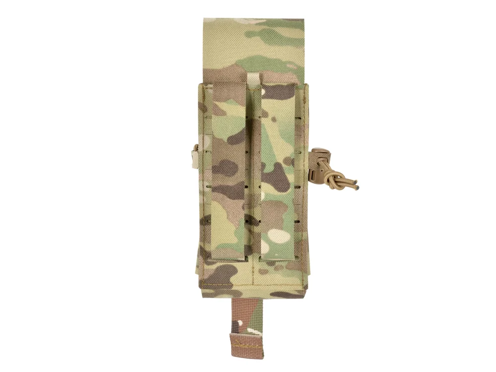 Lomme til M18-granat eller 0,5 L flaske, MOLLE laser-cut – Multicam - Bild 3