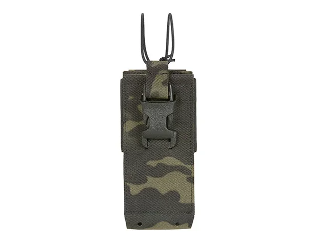 Radiolomme med åben top, laser-cut – Multicam Black - Bild 1