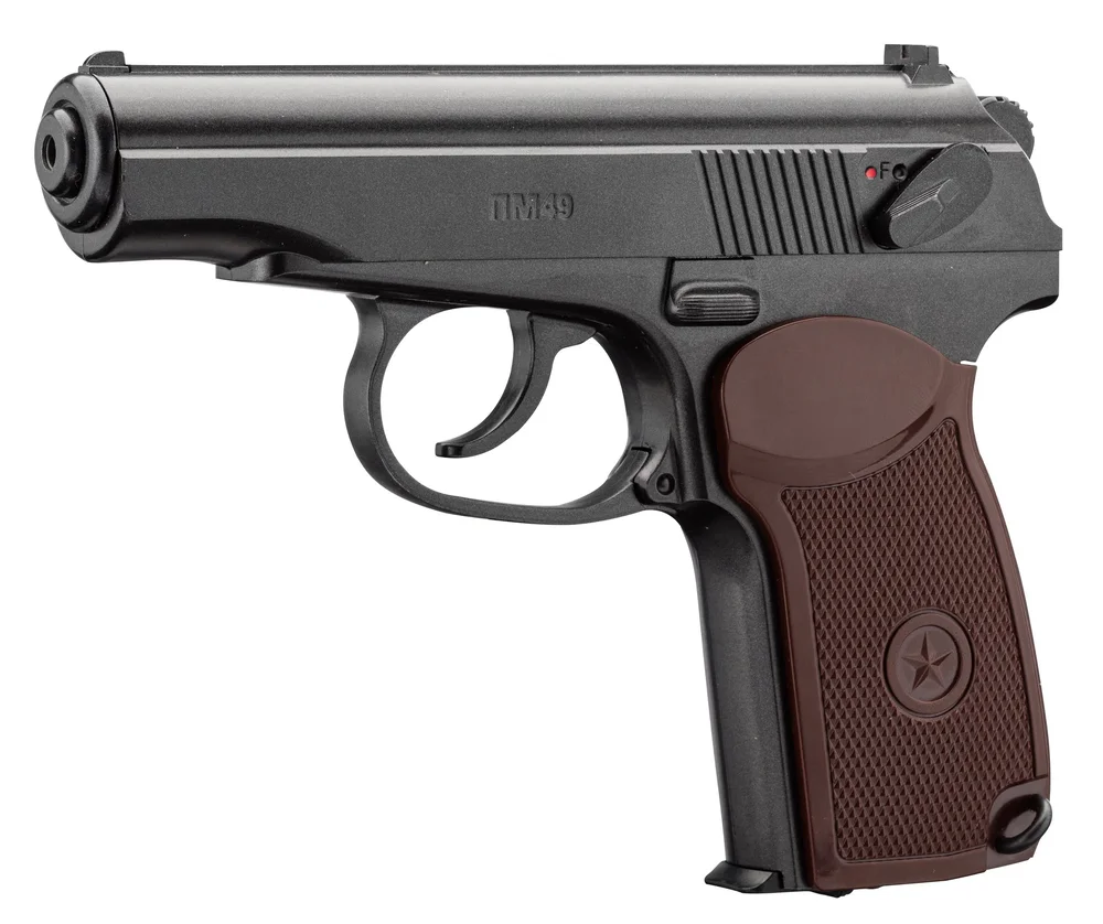 Borner PM49 Makarov CO2-pistol kal. .177 stål-BB - Bild 1