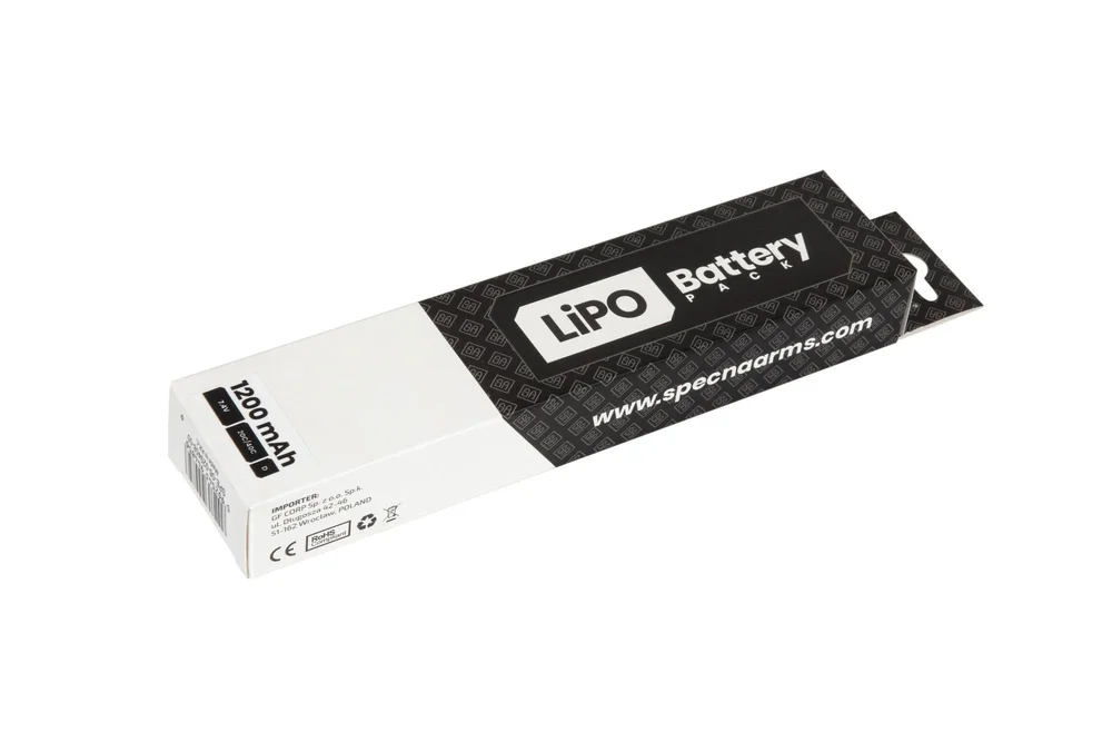 LiPo 7.4V 1200mAh 20C/40C Battery - T-Connect (Deans) - Under AK Dust Cover - Bild 2
