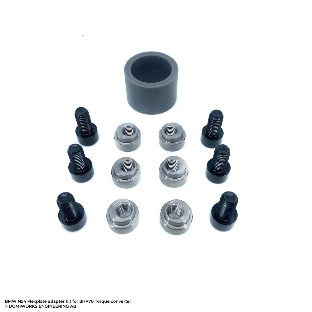 BMW N54/N55 flexplate till N57 momentomvochlare adaptersats BMW N54/N55 flexplate till N57 momentomvochlare adaptersats