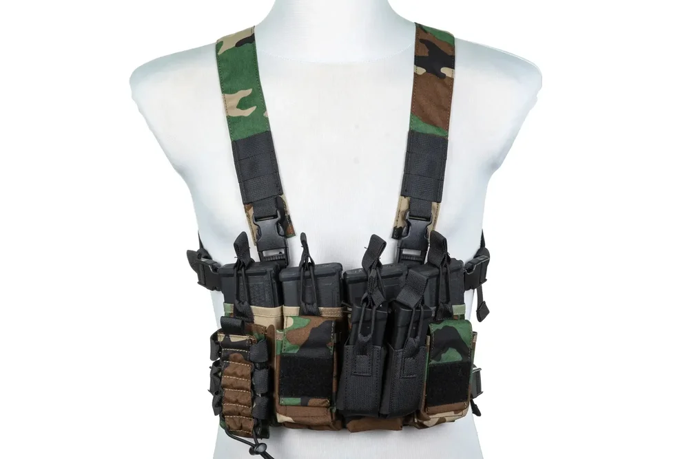 Specna Arms Tactical Adaptive Chest Rig Vest - Woodland - Bild 2