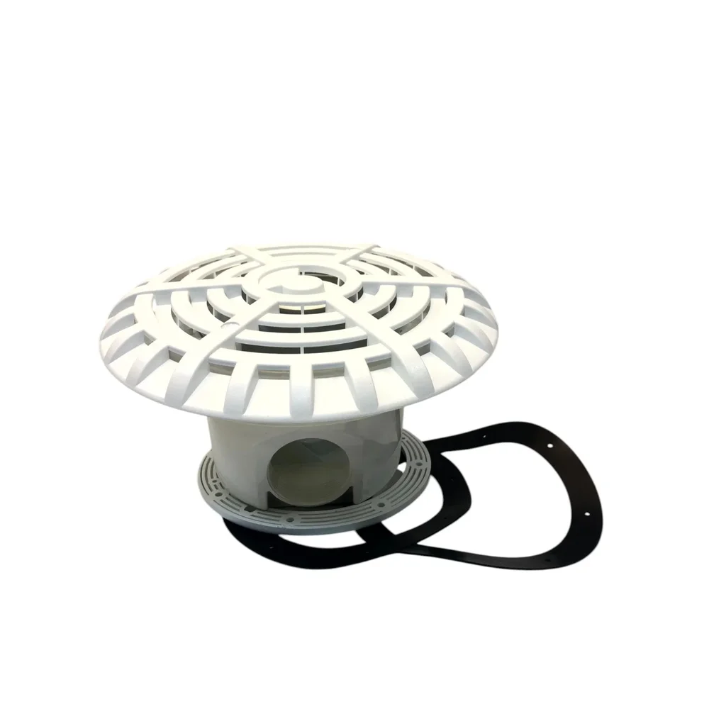 Galler till bottenavlopp Certikin Vortex HD33 Vit - Bild 3