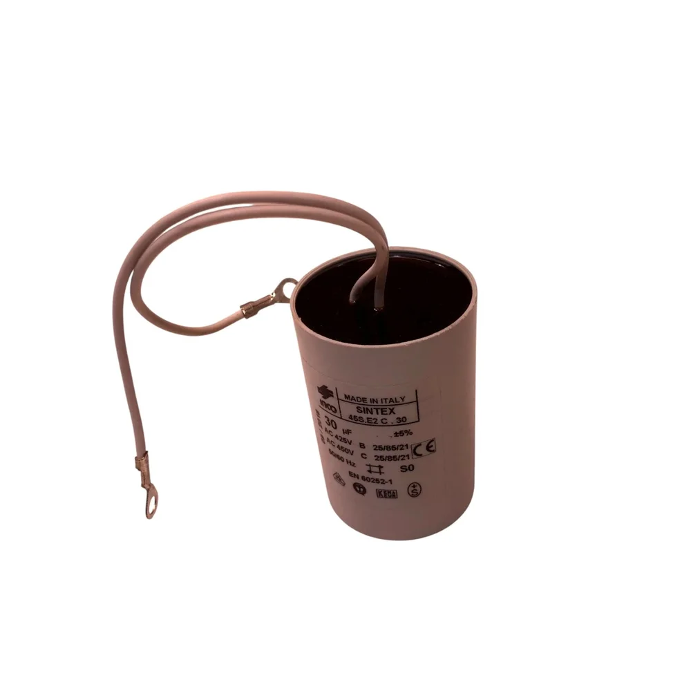 Kondensator 30uF med kabel för 2HP pump Marquis - Bild 3