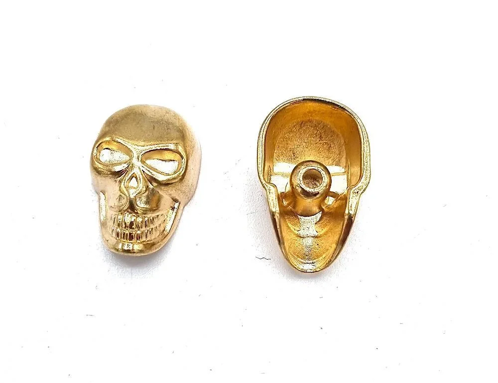 Lösa Nitar - Guld Döskalle 25 stycken - Bild 2