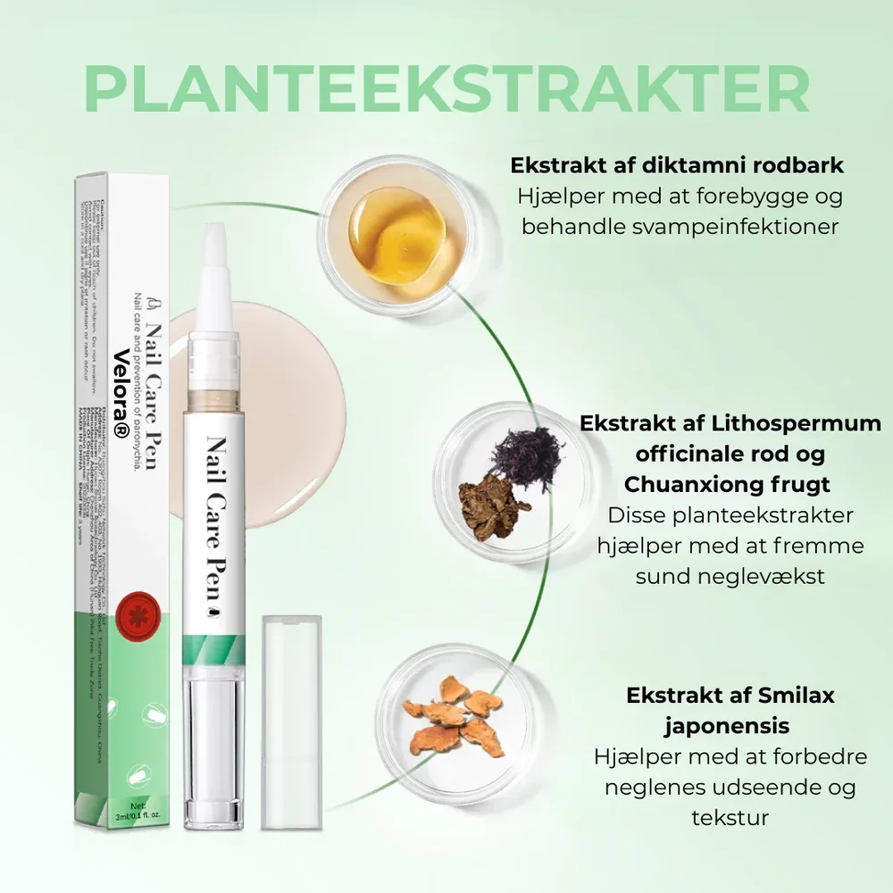 Velora® Nagelskydd | Den naturliga lösningen för starka, friska och svampfria naglar! - Bild 1