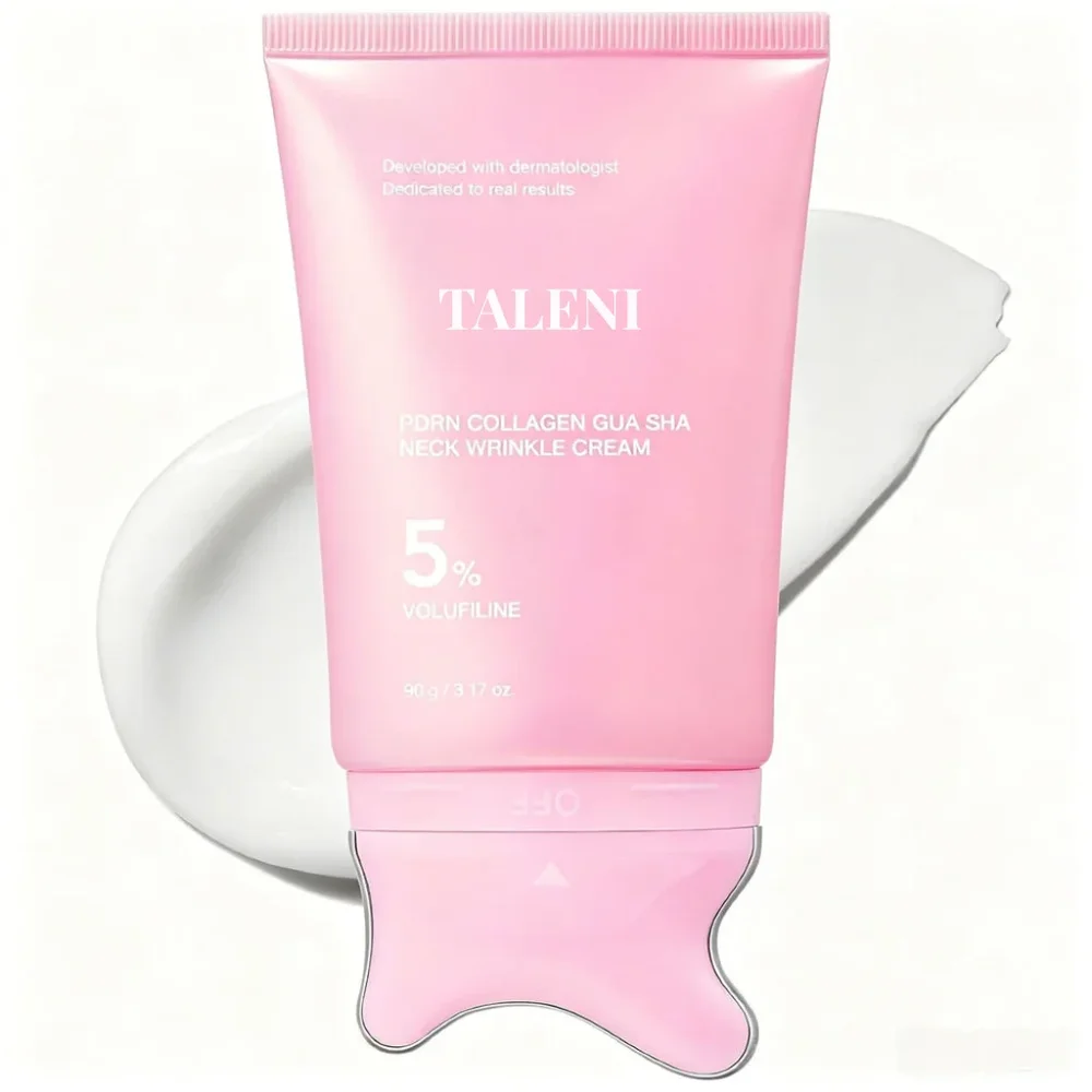 Taleni® Massagekräm för hals, ansikte och käke – Kollagenkräm - Bild 1