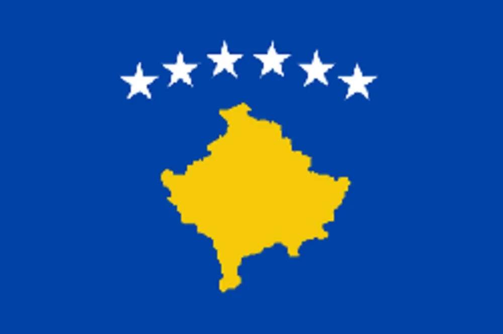Flagga - Kosovo