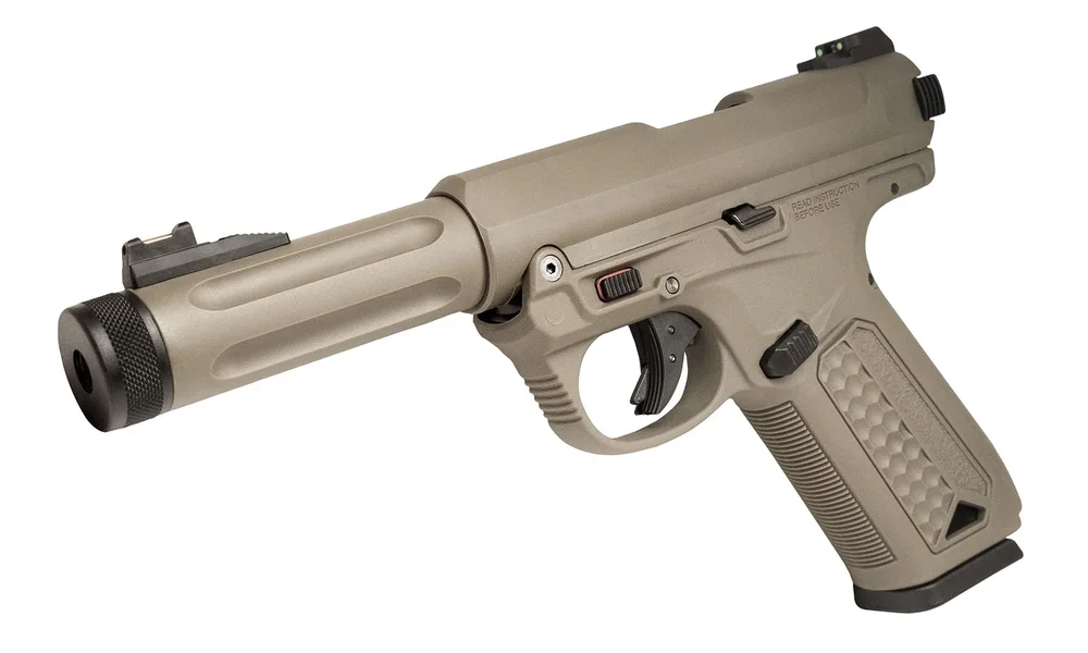 AAP-01 Assassin GBB gaspistol, semi og fuldautomatisk – sort AAP-01 Assassin GBB gaspistol, semi og fuldautomatisk – sort