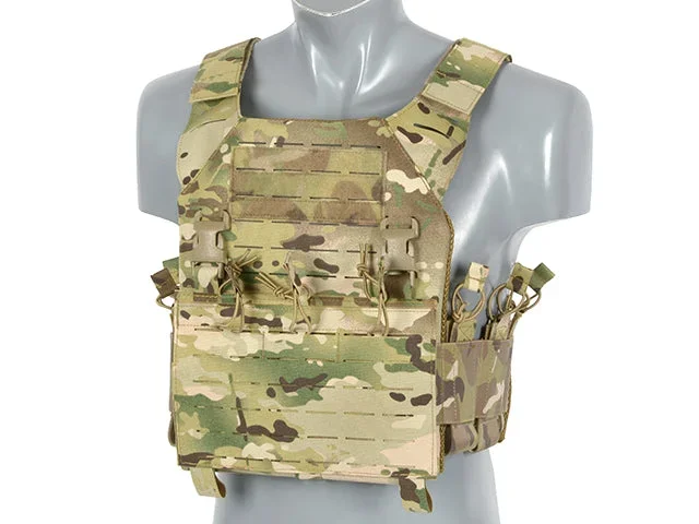 Buckle Up Recon Plate Carrier med AR15/AK-magasinlomme, laser-cut – Multicam - Bild 2