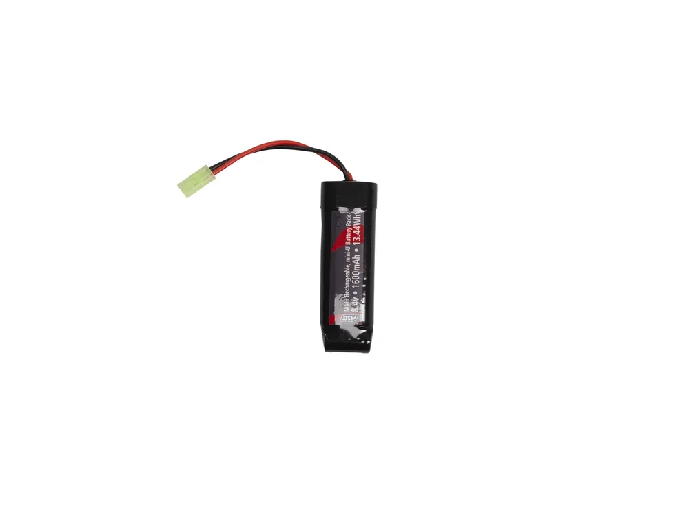 ASG Batteri – 8.4V 1600mAh NiMH mini-U Tamiya connector ASG Batteri – 8.4V 1600mAh NiMH mini-U Tamiya connector