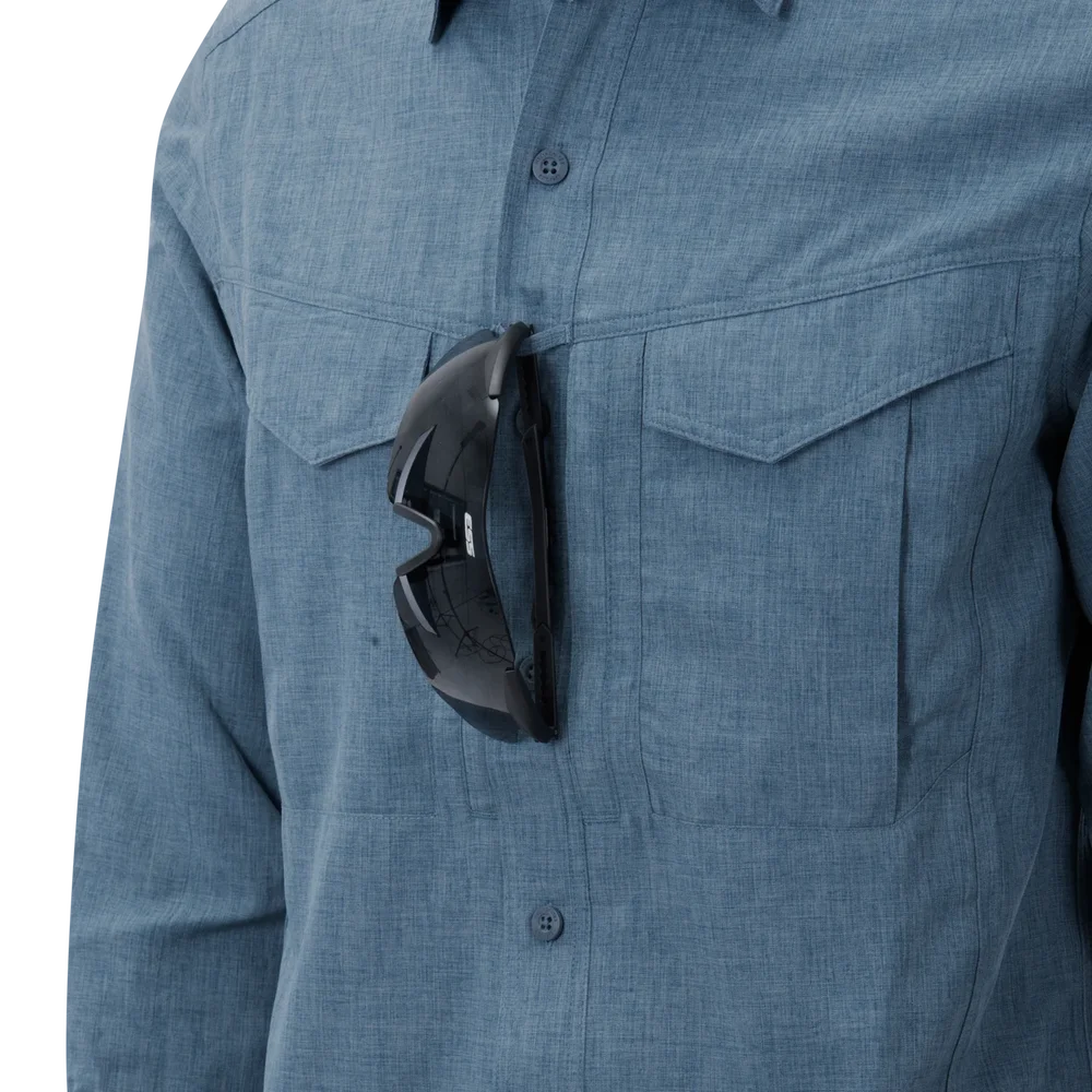 HELIKON DEFENDER Mk2 Gentleman Shirt - Melange Blue - Bild 3