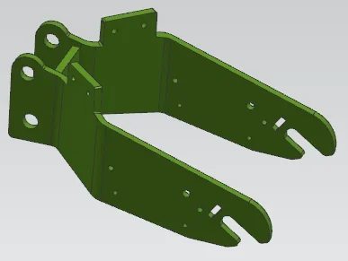 Rear Fork Assembly For Dualtron Popular (Single/Dual) - Bild 3