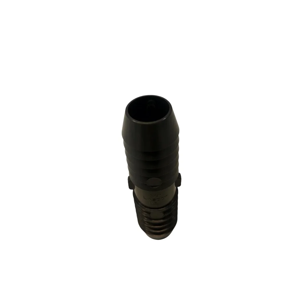 PVC skarvrör 3/4" tum hane/hane med rillor - Bild 2