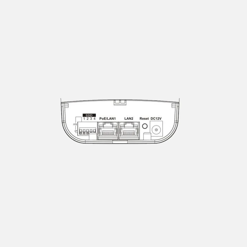 Radiolänk Hikvision  5Ghz 867Mbps 5km Outdoor Wireless CPE - Bild 2