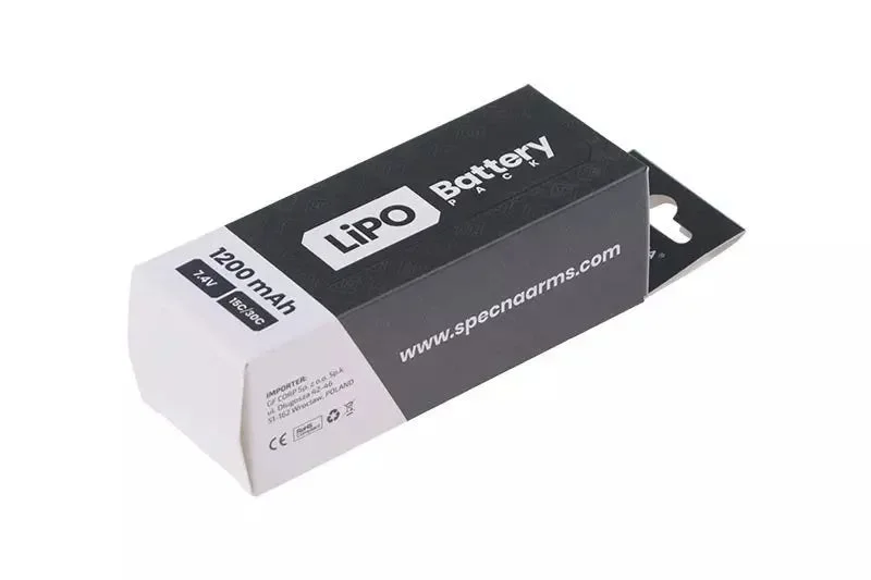 LIPO 7.4V 1200MAH 15C/30C BATTERI - Bild 2