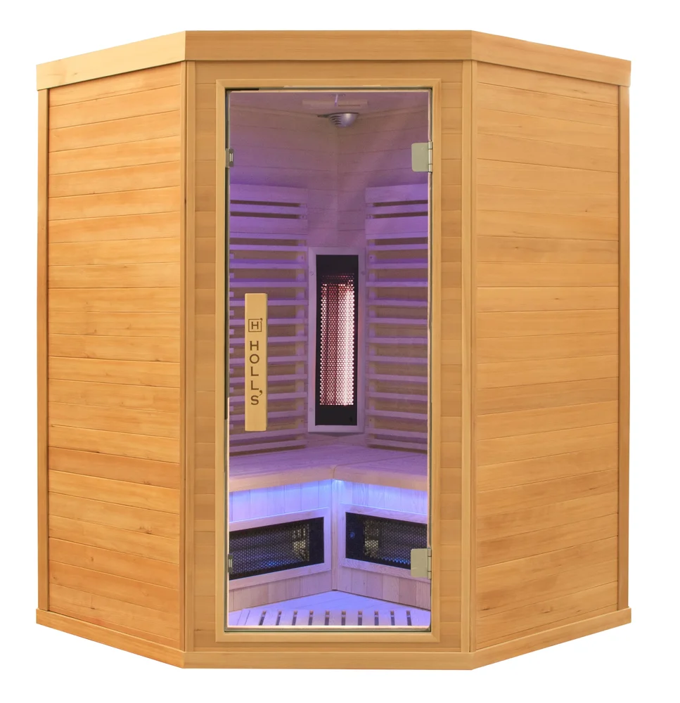 Holl’s PureWave EVO 3C Infraröd Bastu Hörn 3 Personer – Dual Healthy Full Spectrum - Bild 1