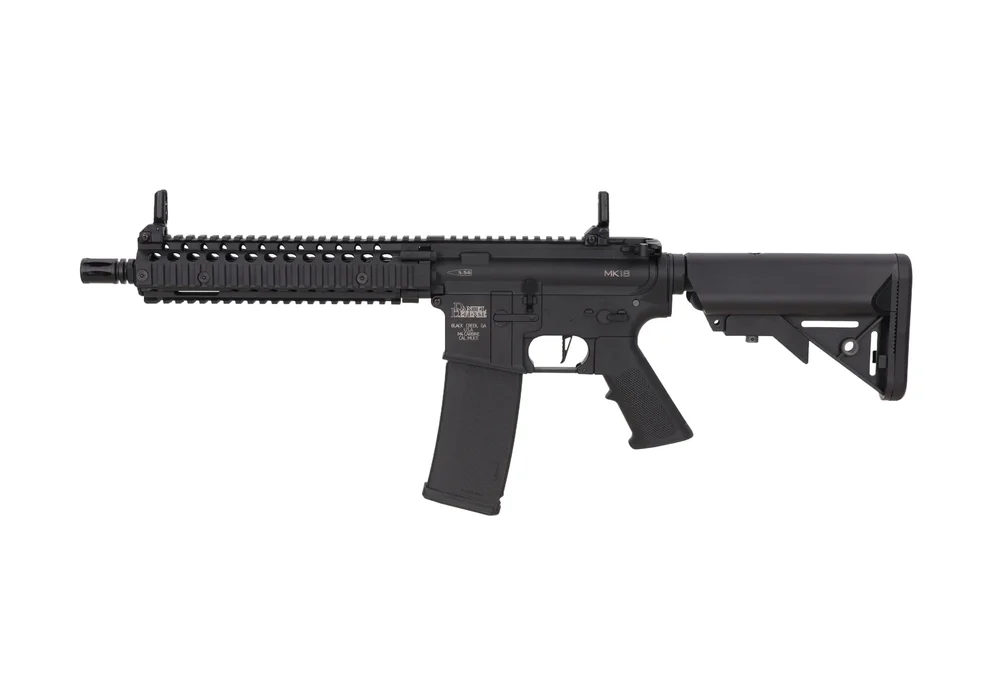 Daniel Defense MK18 SA-F19 FLEX Gen.2 AEG Assault Rifle 10.5″ – Black Daniel Defense MK18 SA-F19 FLEX Gen.2 AEG Assault Rifle 10.5″ – Black