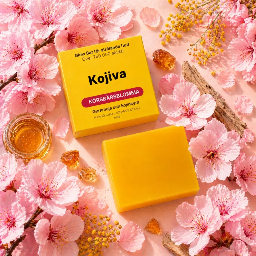 Kojiva® | Tvål med gurkmeja och kojinsyra för ljusare hud - Bild 3
