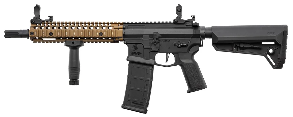 LT-18 GEN2 MK18 NSR AEG-replika, komplet pakke – sort/bronze - Bild 3