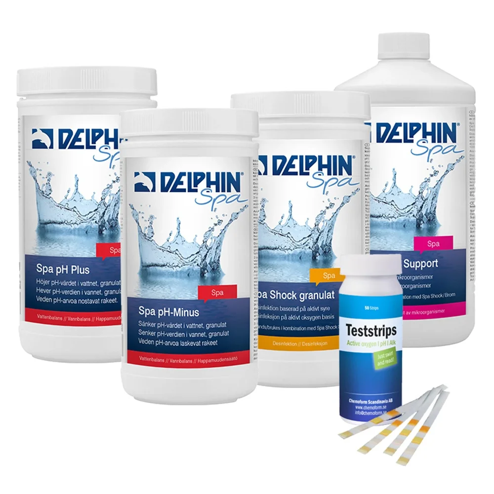 Spakem DELPHIN SPA Startset aktivt syre (klorfritt) granulat - Bild 1