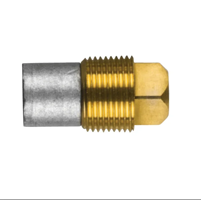 Zinkanod Caterpillar, motor, pencil anod komplett med mässingsplugg th.1/2''GAS (bspt) - Bild 1