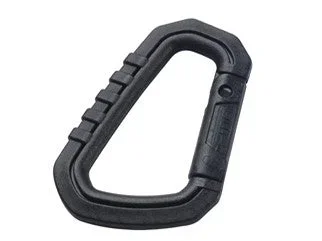 Karabinhage 8cm – sort Karabinhage 8cm – sort