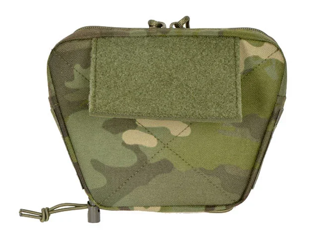 Nedre tilbehørslomme med shockcord til tourniquet, laser-cut – Multicam Tropic - Bild 2