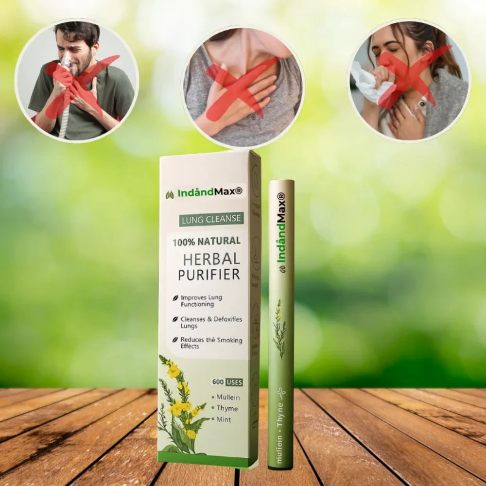 IndåndMax® | Lung Hälsa Inhalator - Rensa luftvägarna och förbättra andningen med 98 % på 7 dagar! - Bild 3