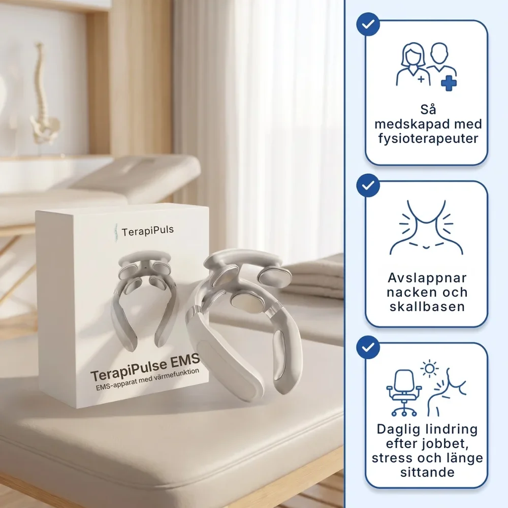 TerapiPuls® | Massage, elektriska impulser och terapeutisk värme - Bild 1