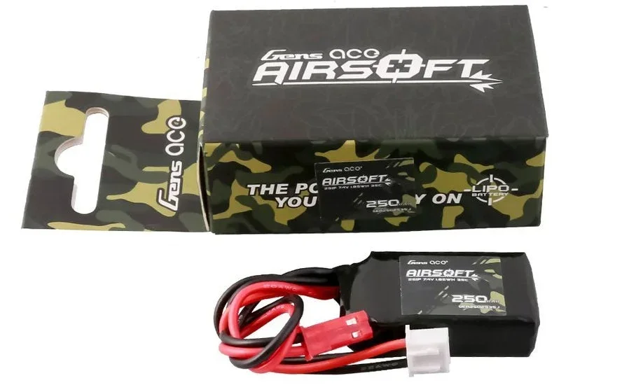 Gens ACE Li-Pol Battery 7.4V 250mAh, 35C, JST - Bild 2
