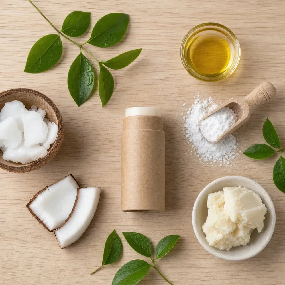 Mirano Deodorant i kartongrör | Naturlig probiotisk deodorant. Utan aluminium och kemikalier. Ingen plast, bara kartongrör. - Bild 2