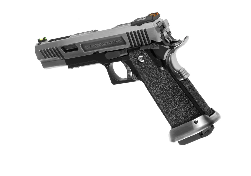 WE Hi-Capa 5.1 Force Full Metal GBB - Silver - Bild 2