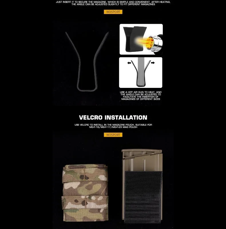 WST Kydex Insert for 7.62 Magazine Pouch, Medium - Bild 3